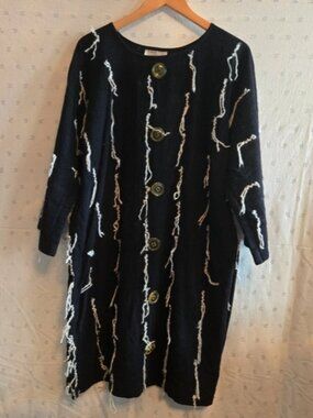 Vintage Patrick Kelly Paris One of a Kind Black and White Dress w/ Matching Coat